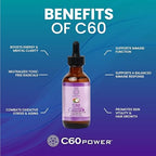 C60 Purple Power Organic MCT Coconut Oil - 2 fl oz - image 3
