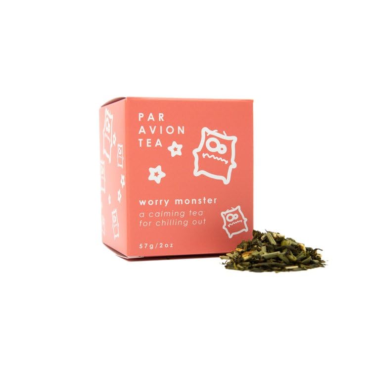 Par Avion Worry Monster Artisan Green Tea - 2 oz Loose Leaves