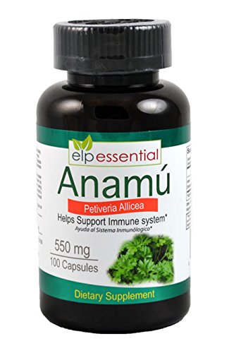 ELP ESSENTIAL Anamu 550 mg Immune Support - 100 Capsules