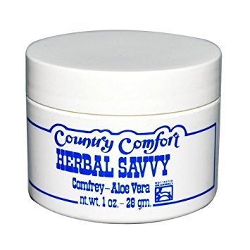 Country Comfort Comfrey-Aloe Vera Savvy Herbal Salve