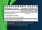 Shining Solace Thunder God Vine Root Extract 20:1 - 200 Capsules - image 4