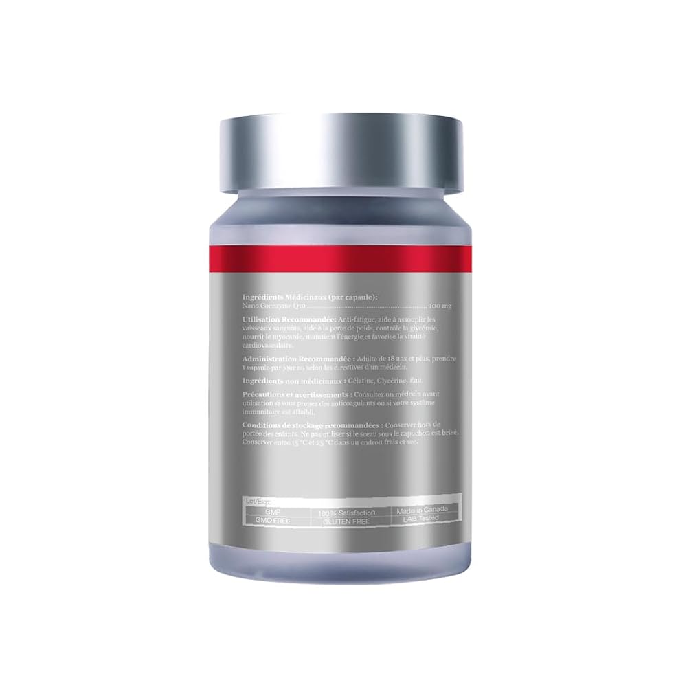 FOPIZ Nano Coenzyme Q10 100mg - 60 Capsules - image 3