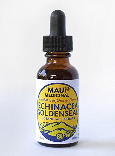 Maui Medicinal Herbs Echinacea Goldenseal Extract - 1 Fl Oz