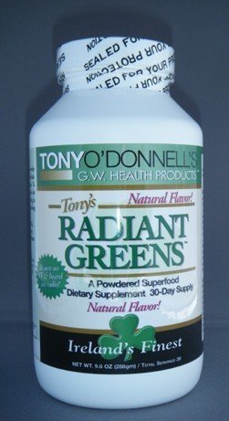 GW Health Radiant Greens Natural Superfood Powder - 30 Servings