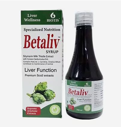 BIOTIS Betaliv Liver Care Syrup - 200ml (Pack of 2)