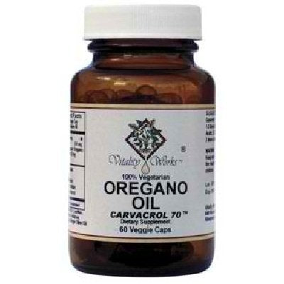 Vitality Works Oregano Oil - 60 Vegetarian Capsules