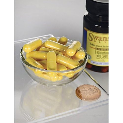 Swanson Ultra L-Glutathione with CoQ10 - 30 Vegan Capsules - image 2