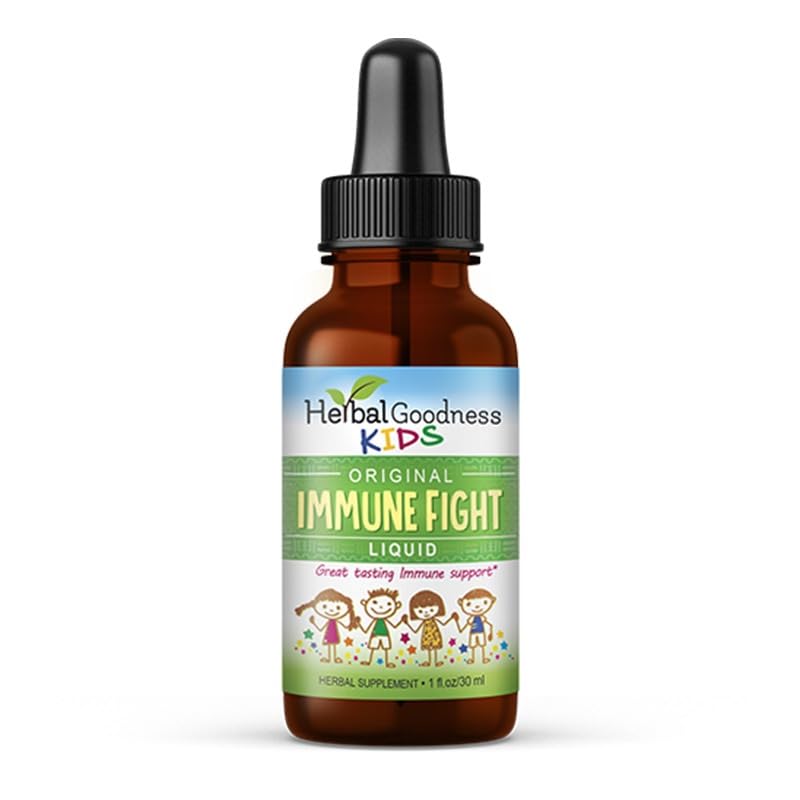 Herbal Goodness Kids Immune Support with Ashwagandha - 1 Fl Oz
