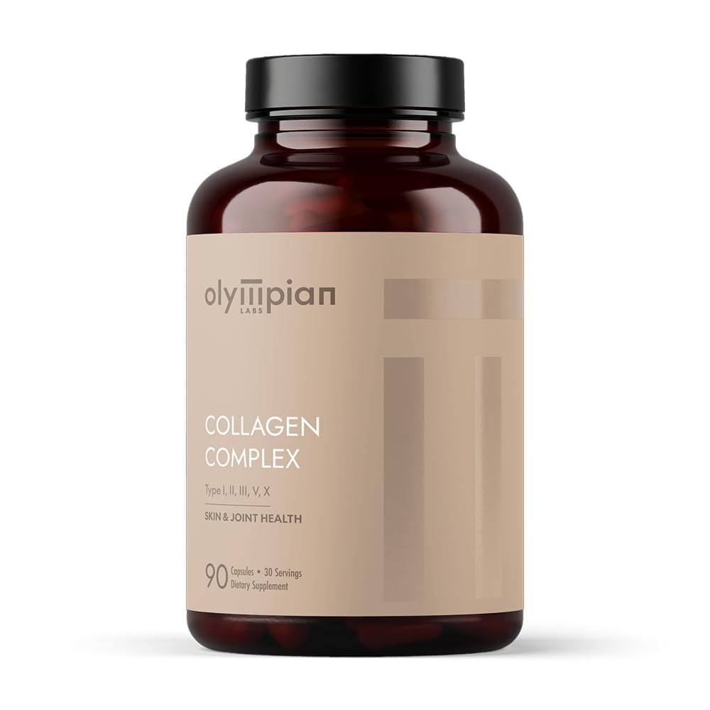 Olympian Labs Multi Collagen Complex Types I, II, III, V, X - 90 Capsules