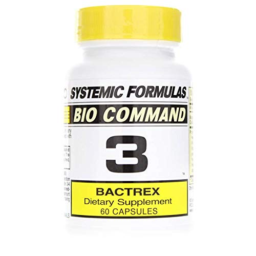 Systemic Formulas 3 BACTREX - 60 Capsules