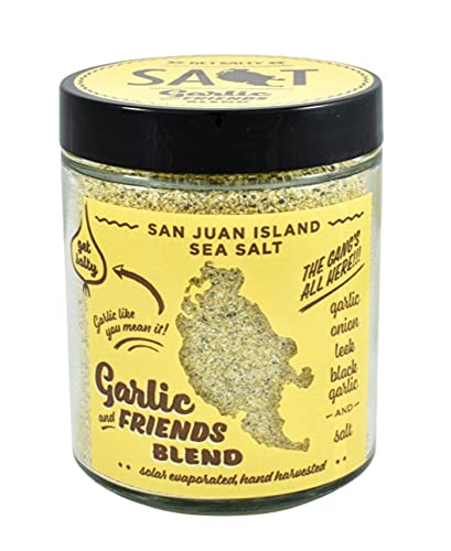 San Juan Island Sea Salt Garlic and Friends Blend - 3.5 Ounce