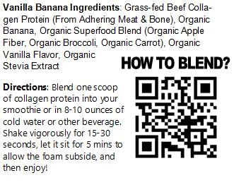 Autoimmune Health & Nutrition Paleo Perfection Vanilla Banana Grass - image 4