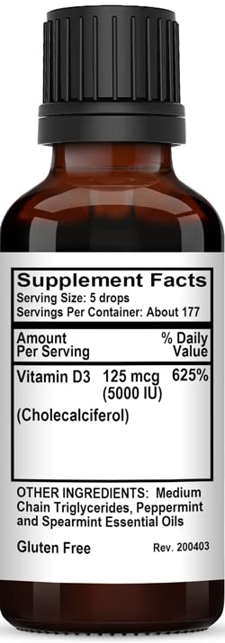 Kovite Vitamin D3 Drops 5000 IU - 1 fl oz - image 3