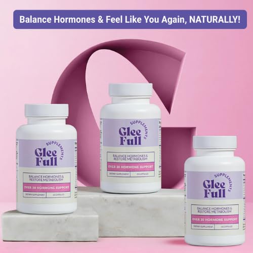 GleeFull Supps Over 30 Hormone Support for Women - 60 Capsules - image 2
