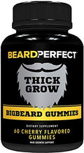 BeardPerfect ThickGrow Beard Growth Gummies with Biotin - 60 Gummies