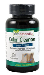 ELP Essential Colon Cleanser Detox Formula - 100 Capsules