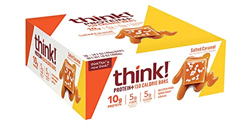 thinkThin Protein & Fiber Bars Salted Caramel - 20 Count - image 5