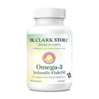 Dr Clark Omega-3 Icelandic Fish Oil 1000 mg - 80 Softgels