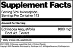 Terravita Echinacea Angustifolia Root 4:1 Extract Powder - 4 oz - image 3