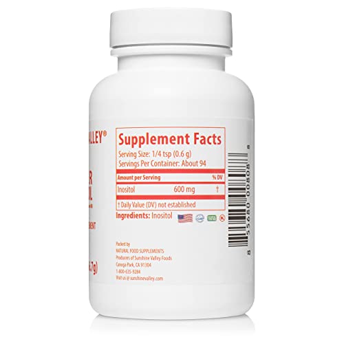 Sunshine Valley® Super Inositol Powder, Unflavored