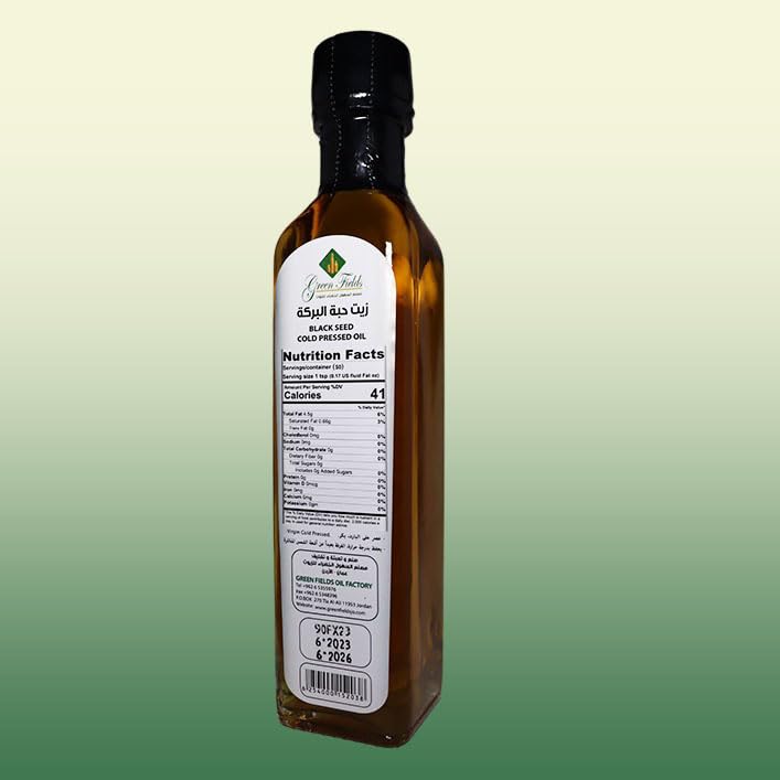 Green Fields Black Seed Oil Cold Pressed, 250ml (8.45 fl oz) - image 4