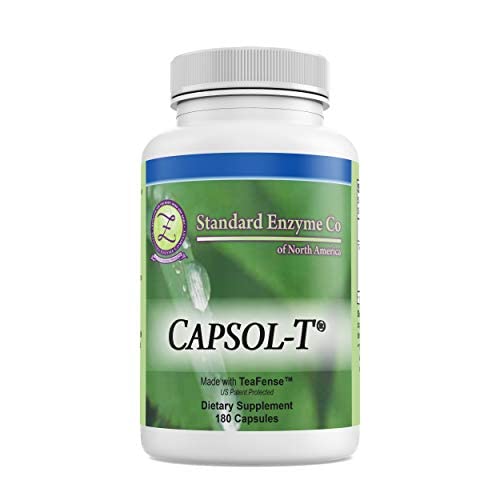 CAPSOL-T Food Based Supplement with Green Tea & Chili - 180 Capsules - image 2