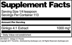 Terravita Ginkgo 4:1 Powder - 4 oz - image 3