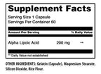 Amazing Nutrition Alpha Lipoic Acid 200 Mg - 60 Capsules - image 2