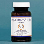 Pure Herbs Vitamin A & D Capsules - 60 Capsules