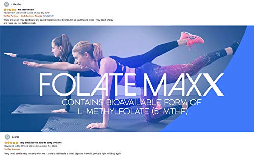 FOLATE MAXX L Methylfolate 15mg - 90 Capsules - image 9