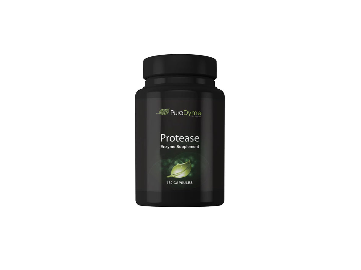 PuraDyme Protease Enzyme - 180 Capsules