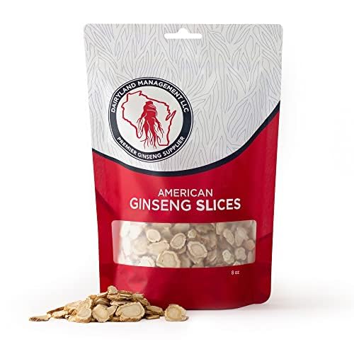 Dairyland American Ginseng Slices - 4 oz Wisconsin Root