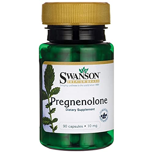 Swanson Pregnenolone 10 mg Hormone Support - 90 Capsules - image 2