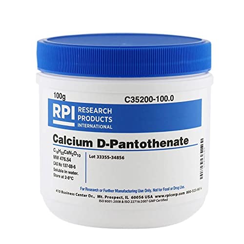 RPI Calcium D-Pantothenate Powder - 100 Grams