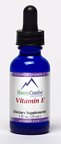HoneyCombs Vitamin E Liquid Drops Supplement for Adults - 1 Bottle