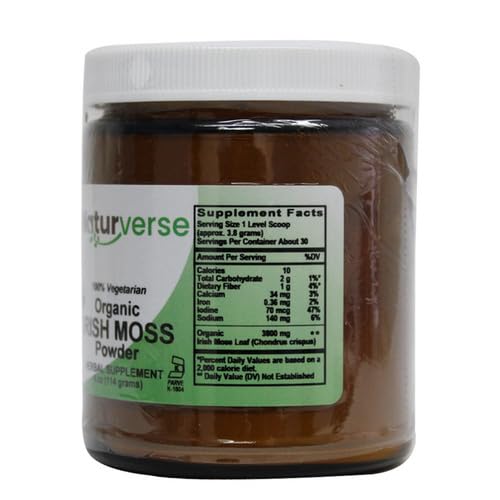 Naturverse Organic Irish Moss Thallus Powder - 4 Fl Oz - image 2