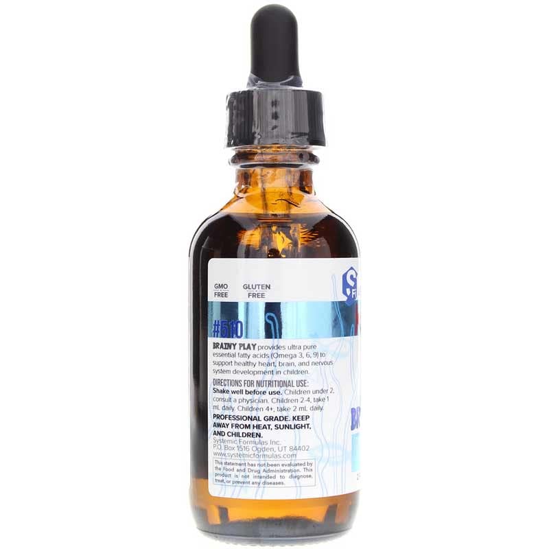 Systemic Formulas Brainy Play Nervous System Development - 1 Fl Oz - image 4