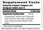 HoneyCombs Nerve Support Supplement Liquid Drops - 1 oz - image 2