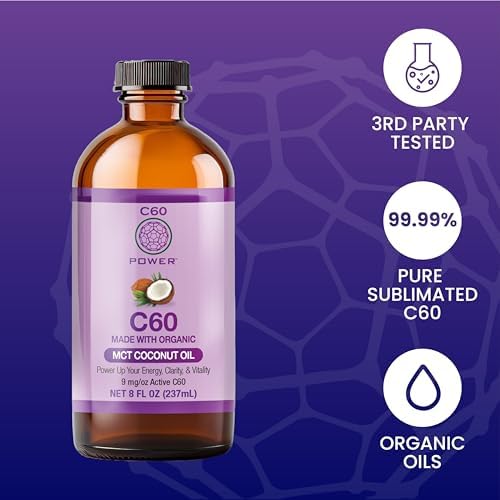 C60 Power Organic MCT Coconut Oil