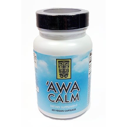 KavaDotCom 'Awa Calm Kava Herbal Supplement - 60 Capsules