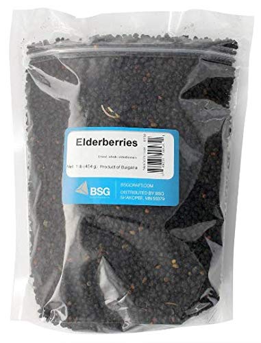 HGB BSG Whole Wildcrafted Elderberries - 1 Count