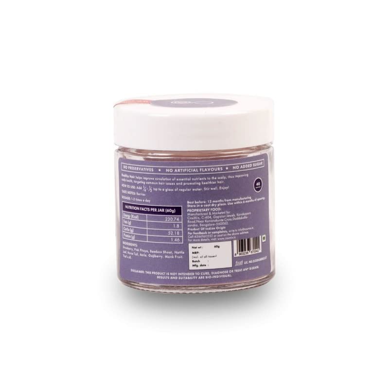 cosmix Hair Growth Healthy Scalp Supplement Powder - 50 Servings - image 2