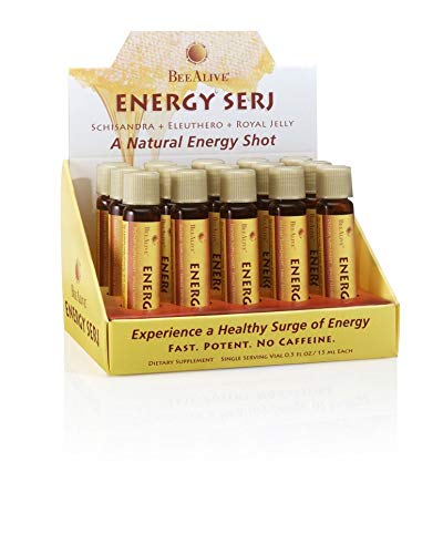 BeeAlive Energy SERJ with Schisandra and Eleuthero - 15 Fl Oz