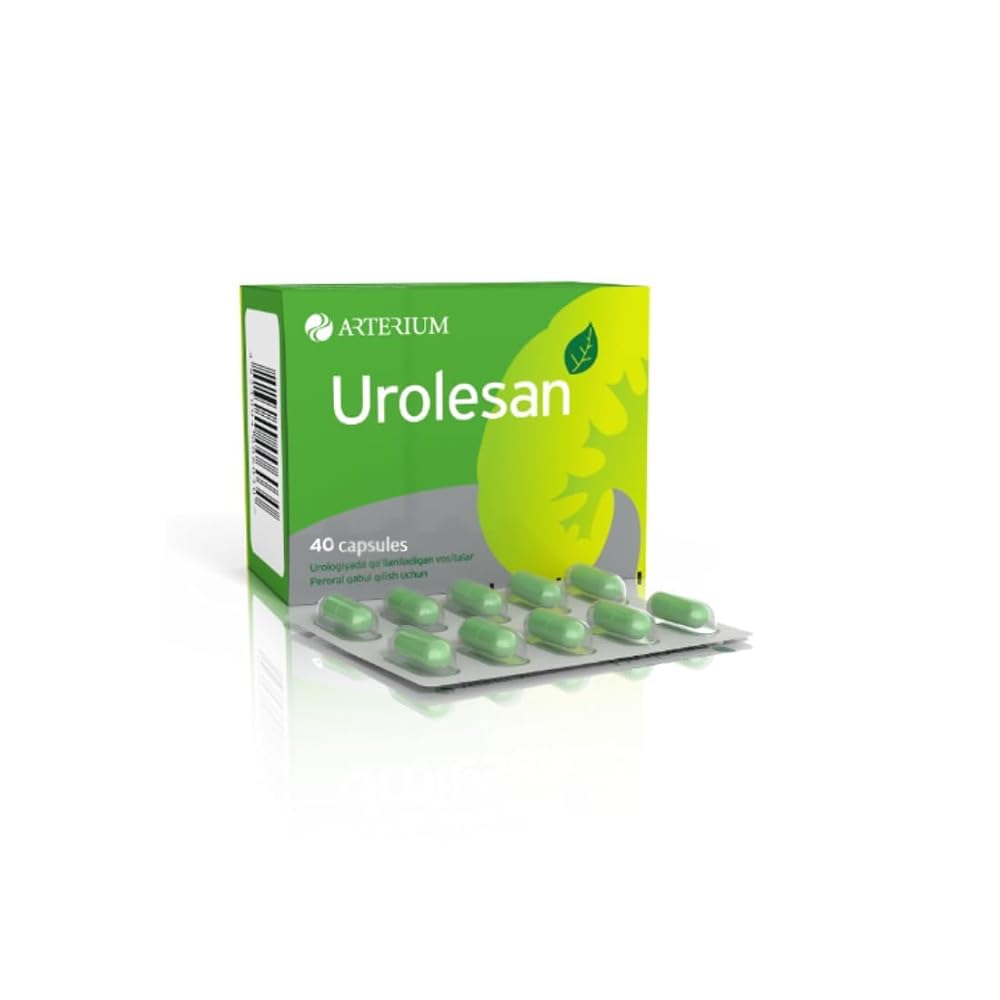 Generic Urolesan Herbal Supplement - 40 Capsules - image 2