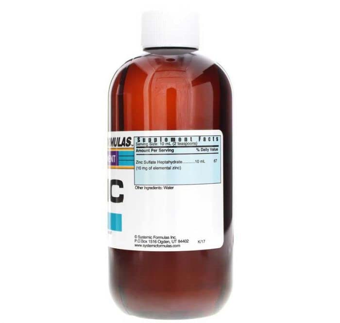 Systemic Formulas ZNC Zinc Chelate Liquid - 8 Fl Oz - image 5