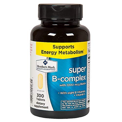 Outccogo Member's Mark Super B-Complex with Biotin - 300 Tablets - image 3