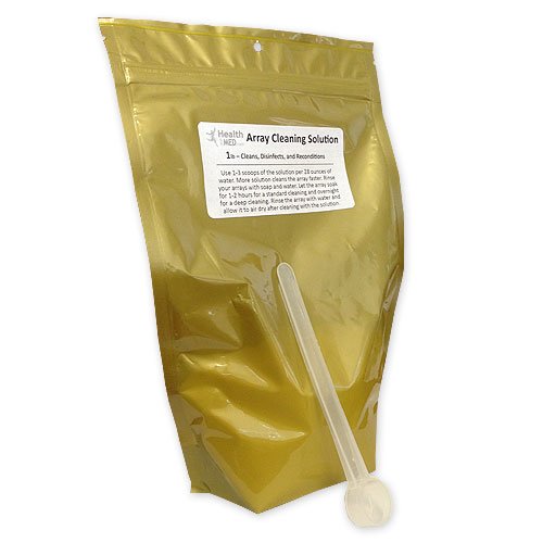 HEALTH AND MED.COM Ionic Foot Detox Array Cleaning Solution - 16oz