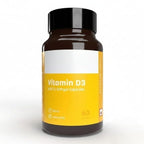 Generic Vitamin D3 600 IU Capsules for Bone Health & Immunity - 60 Capsules