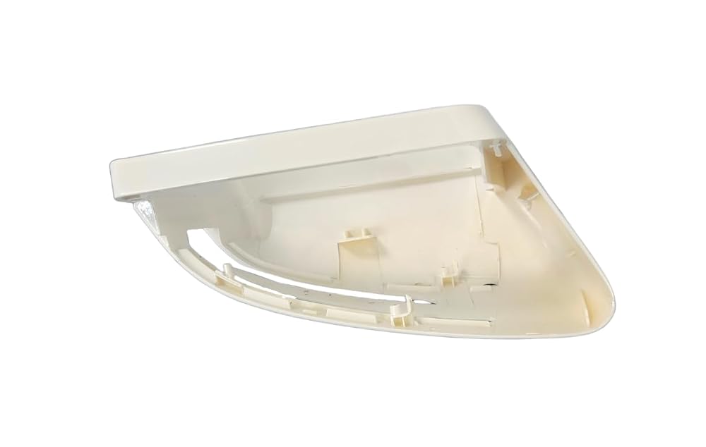 8th Gear White Left Driver Side Mirror Cover for Mercedes CLA - 1 Cover - image 2
