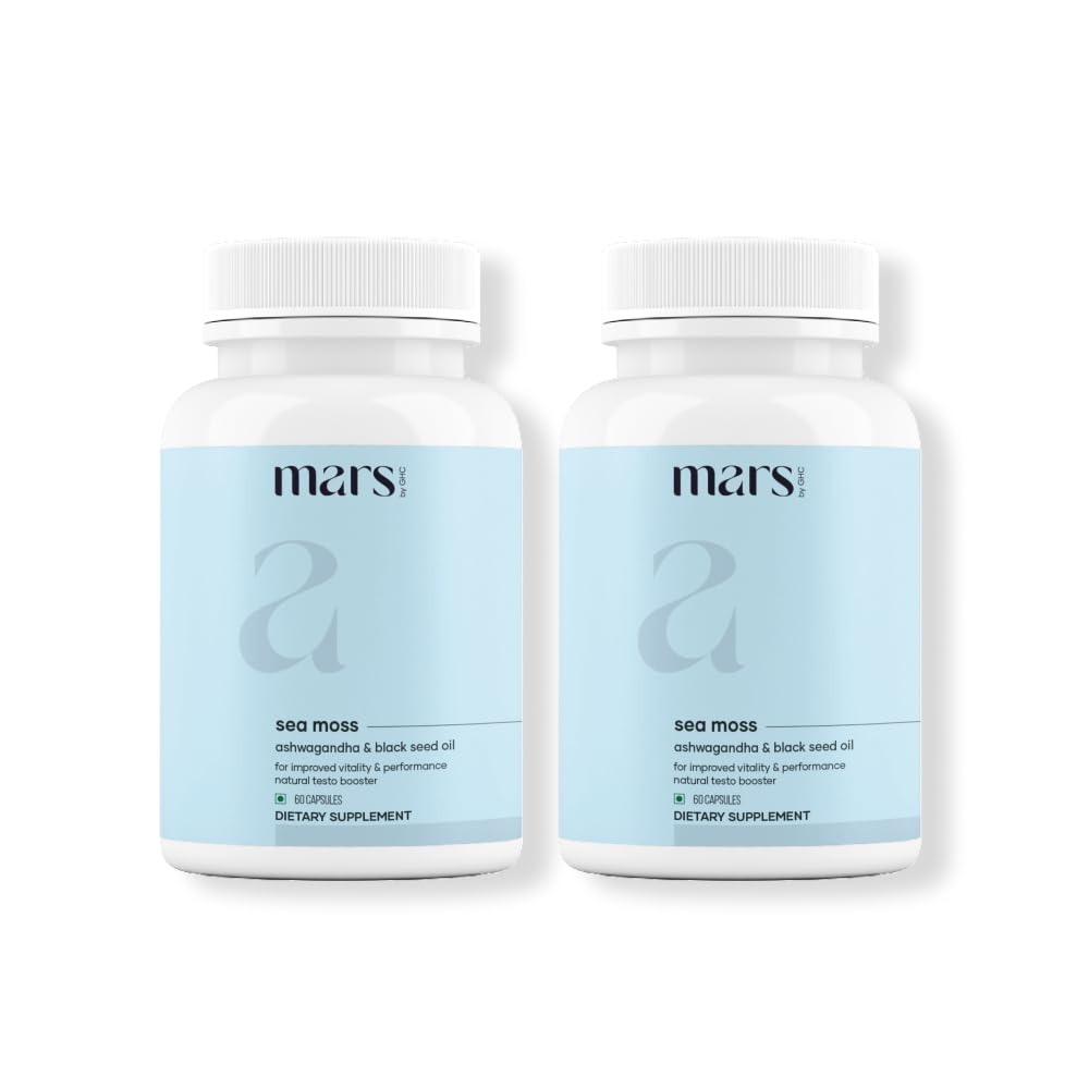mars by GHC Sea Moss Caps Surge Natural (60N)